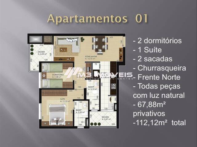 Apartamento para Venda em Caxias do Sul - 2