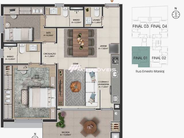 Apartamento para Venda em Caxias do Sul - 4