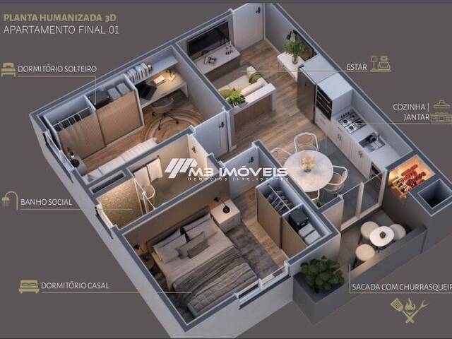Apartamento para Venda em Caxias do Sul - 4