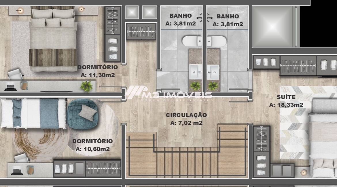 Sobrado, 3 quartos, 210 m² - Foto 8