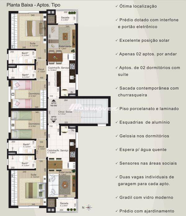 Apartamento, 2 quartos - Foto 8